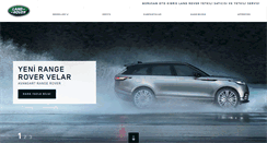 Desktop Screenshot of landrover-kktc.com