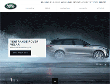 Tablet Screenshot of landrover-kktc.com